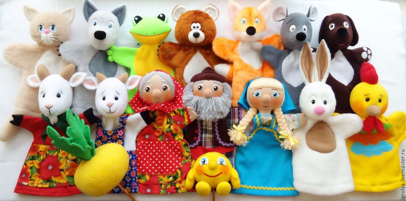 В реабилитационном центре «Русь» показали кукольный театр